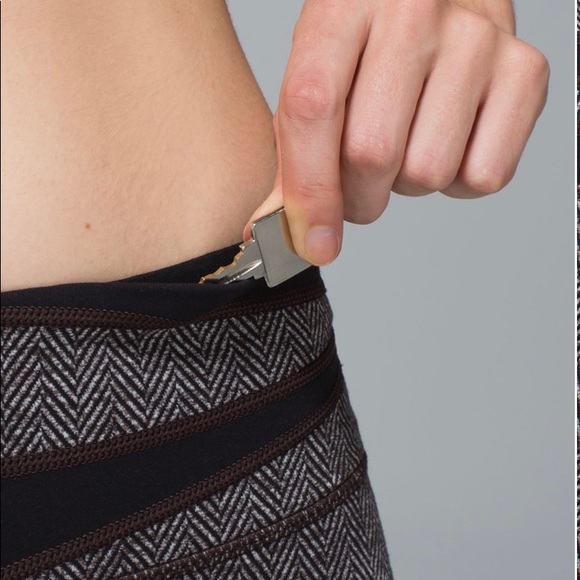 Lululemon Wunder Under Pants Giant Herringbone - Picture 7 of 9